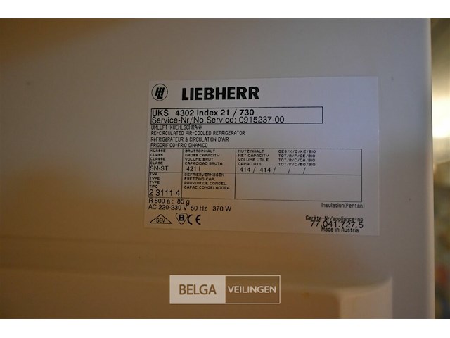 Drankenkoelkast liebherr - afbeelding 3 van  3