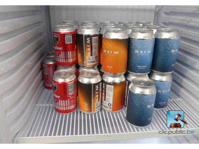 Drankenkoelkast met inhoud - afbeelding 7 van  9