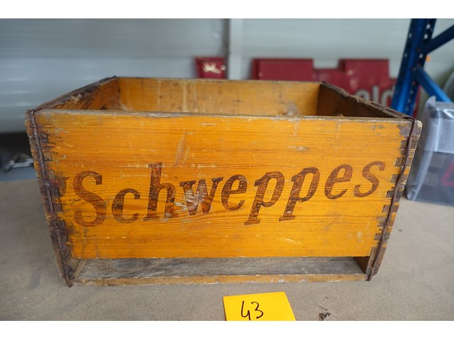 Drankenkrat schweppes - afbeelding 1 van  5