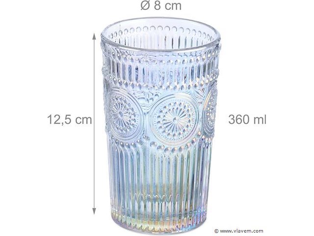 Drankglazen vintage - afbeelding 4 van  4