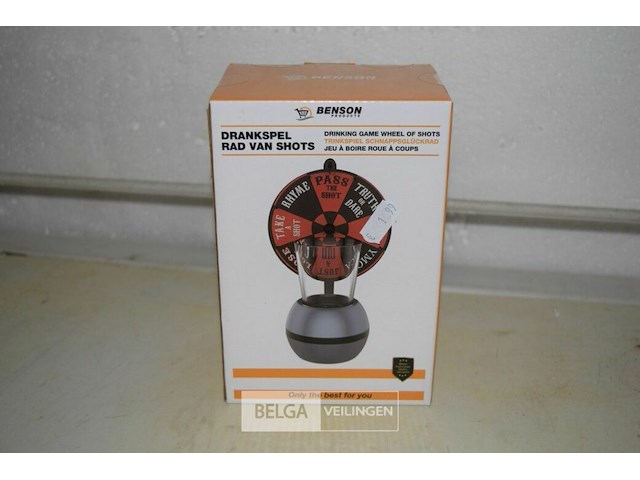 Drankspel rad van shots - afbeelding 1 van  1