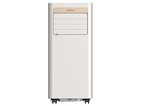 Dreame 07pwind10-c draagbare airconditioner, 1750 cfh, 2 versnellingen, luchtontvochtiger, 51 db(a), timer, wit/goud - afbeelding 3 van  9