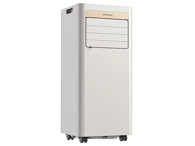 Dreame 07pwind10-c draagbare airconditioner, 1750 cfh, 2 versnellingen, luchtontvochtiger, 51 db(a), timer, wit/goud - afbeelding 4 van  9