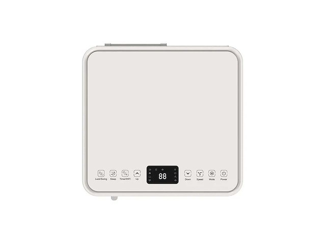Dreame 07pwind10-c draagbare airconditioner, 1750 cfh, 2 versnellingen, luchtontvochtiger, 51 db(a), timer, wit/goud - afbeelding 7 van  9