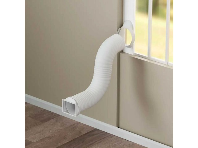 Dreame 07pwind10-c draagbare airconditioner, 1750 cfh, 2 versnellingen, luchtontvochtiger, 51 db(a), timer, wit/goud - afbeelding 9 van  9