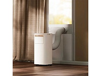 Dreame 07pwind10-c draagbare airconditioner, 1750 cfh, 2 versnellingen, luchtontvochtiger, 51 db(a), timer, wit/goud - afbeelding 1 van  6