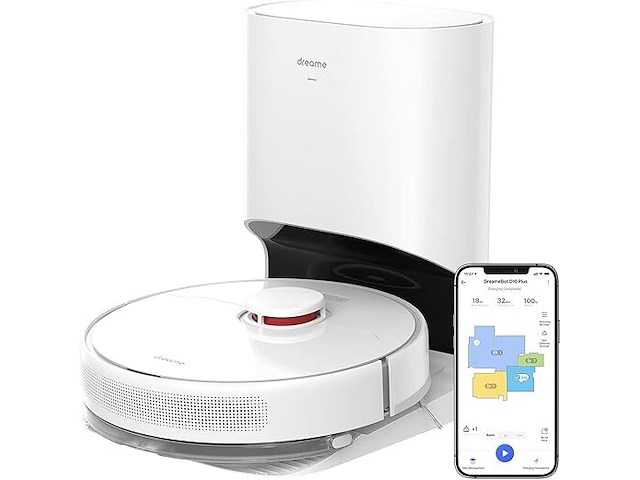 Dreame d10 plus robotstofzuiger en dweil - afbeelding 1 van  7