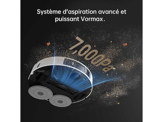 Dreame l20 ultra robot stofzuiger & dweil met mopextensie-technologie - afbeelding 6 van  10