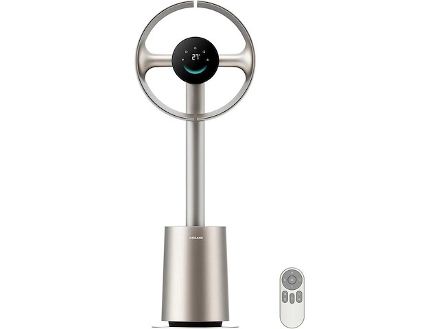 Dreame mf10, huishoudelijke ventilator zonder vinnen, beige, gang, metaal, 50 m², touch - afbeelding 2 van  9