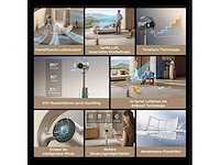 Dreame mf10, huishoudelijke ventilator zonder vinnen, beige, gang, metaal, 50 m², touch - afbeelding 6 van  9