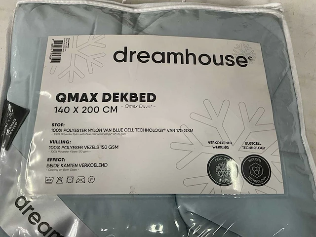 Dreamhouse qmax verkoelend dekbed 140 x 200 cm - afbeelding 2 van  4