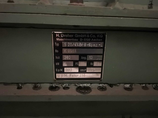 Dreher verrijdbare granulator - afbeelding 7 van  7