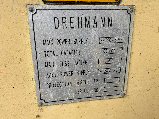 Drehmann c063oa universele draaibank - afbeelding 7 van  7