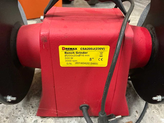 Dremax csa200j bandschuurmachine - afbeelding 4 van  4