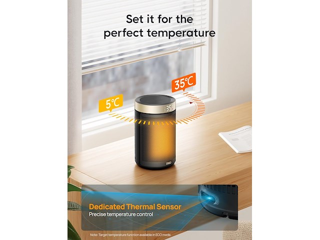 Dreo elektrische kachel - afbeelding 4 van  6