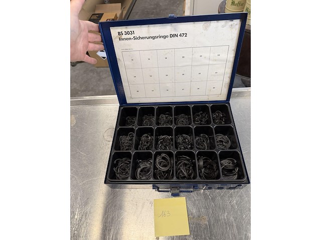 Dresselhaus bs assortimentdoos met borgringen - afbeelding 2 van  2