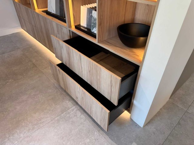 Dressing houtmotief 3 meter - afbeelding 5 van  7