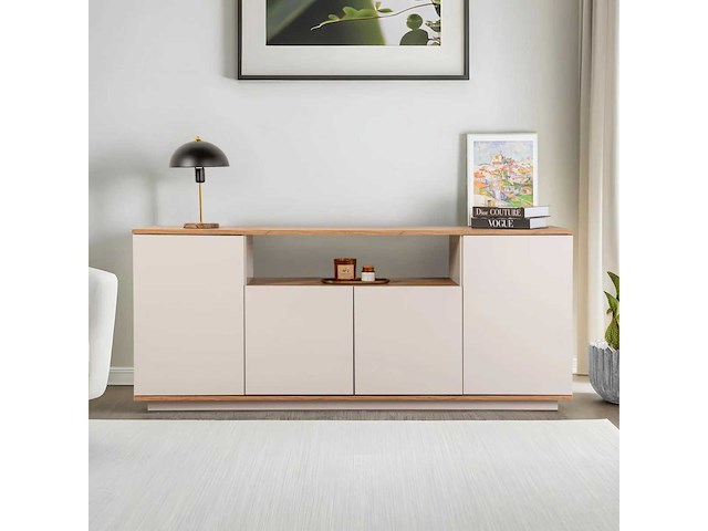 Dressoir - 4 deuren, 2 planken - afbeelding 10 van  10