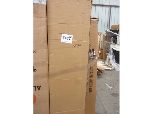 Dressoir - walnoot en wit marmer - afbeelding 2 van  10