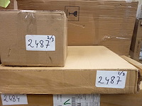 Dressoir - walnoot en wit marmer - afbeelding 10 van  10