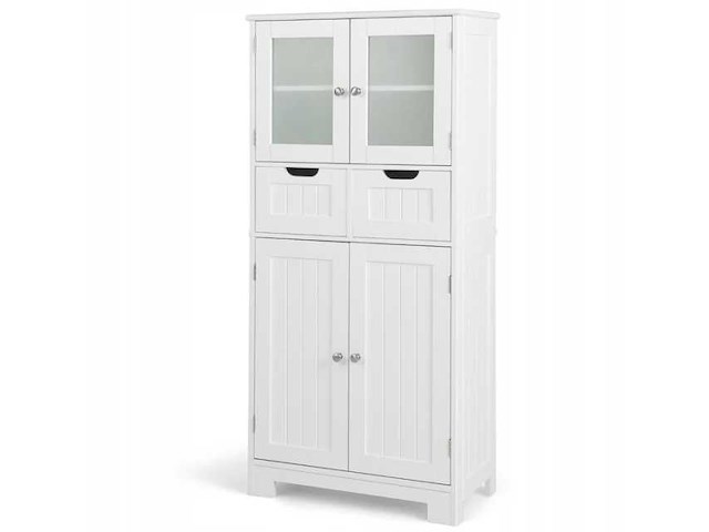 Dressoir - wit voor keuken en badkamer - afbeelding 2 van  6