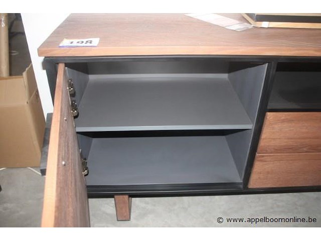 Dressoir 2d+2l+2n 230cm oxford 40971brl - afbeelding 2 van  3