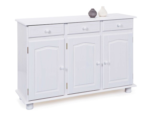 Dressoir abaco (3 deuren) - wit - afbeelding 2 van  7