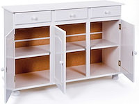 Dressoir abaco (3 deuren) - wit - afbeelding 3 van  7