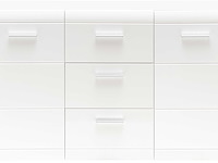 Dressoir allan 144cm met 2 deuren & 3 lades - wit - afbeelding 2 van  7