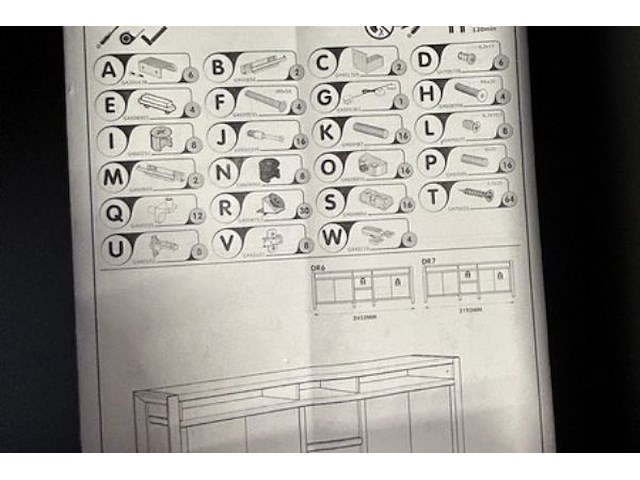 Dressoir, barkast, tafel - afbeelding 18 van  19