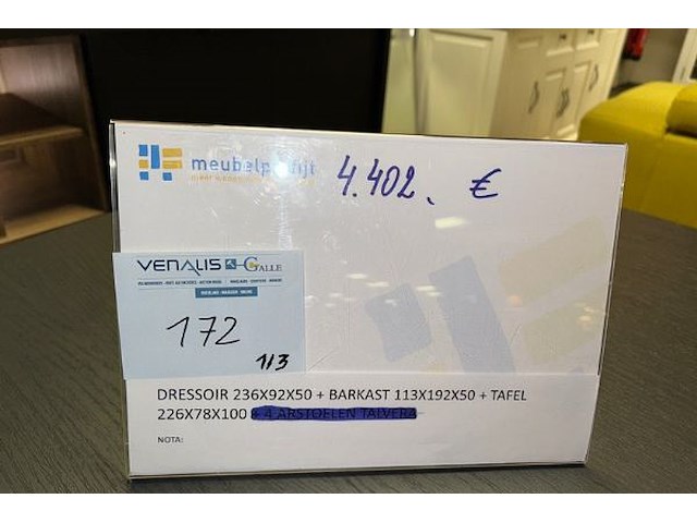 Dressoir, barkast, tafel - afbeelding 4 van  12