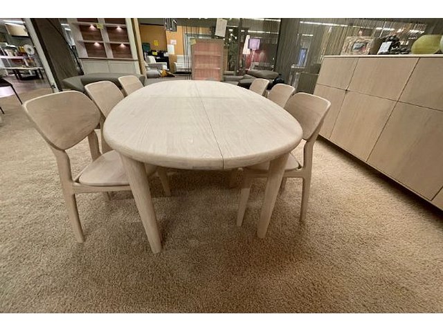 Dressoir, barkast, verbreedtafel, 6 stoelen - afbeelding 3 van  26