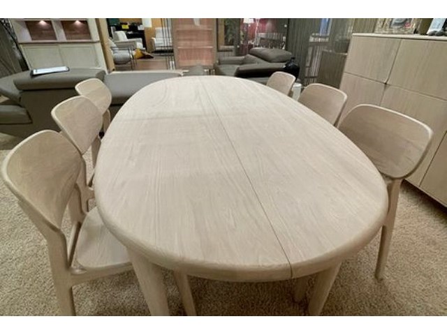 Dressoir, barkast, verbreedtafel, 6 stoelen - afbeelding 12 van  26