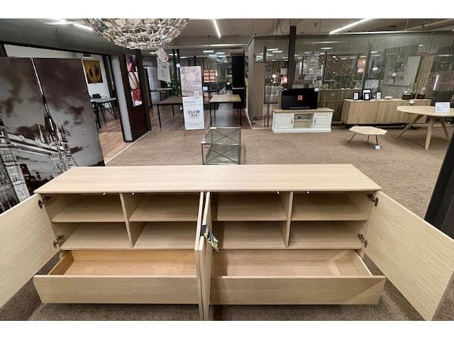 Dressoir, bergkast, tafel, 6 stoelen - afbeelding 5 van  22