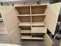 Dressoir, bergkast, tafel, 6 stoelen - afbeelding 11 van  22