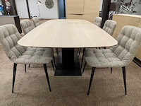 Dressoir, bergkast, tafel, 6 stoelen - afbeelding 12 van  22