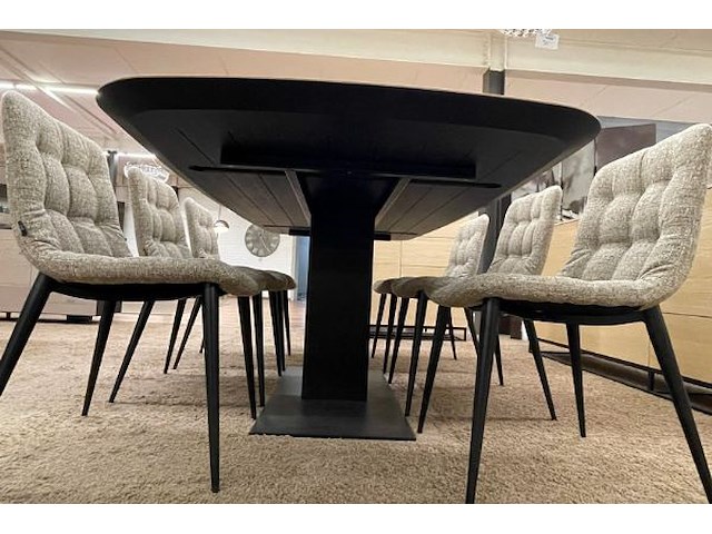 Dressoir, bergkast, tafel, 6 stoelen - afbeelding 16 van  22