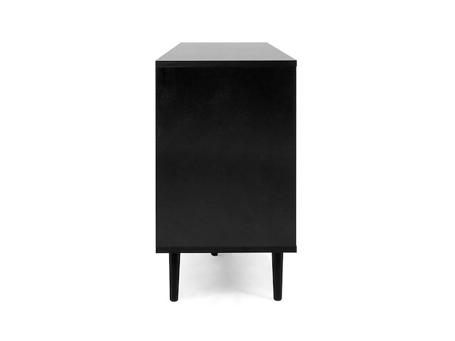 Dressoir daka 150cm 3 deuren - zwart/beige - afbeelding 6 van  7