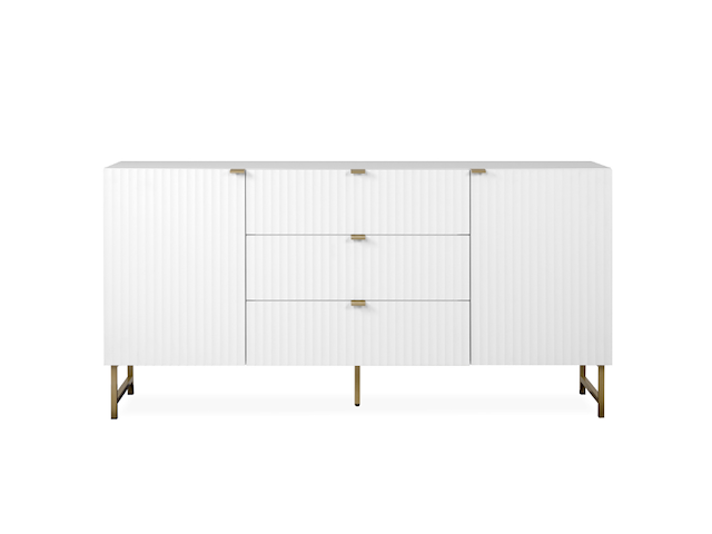 Dressoir edith-wit/goud - afbeelding 1 van  7