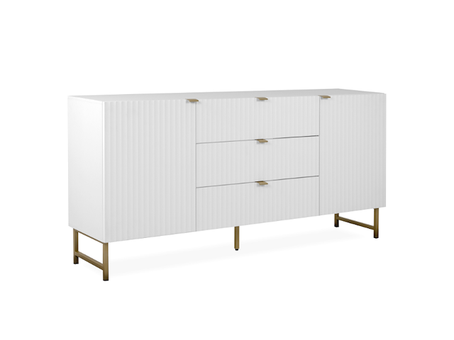 Dressoir edith-wit/goud - afbeelding 2 van  7