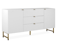 Dressoir edith-wit/goud - afbeelding 2 van  7