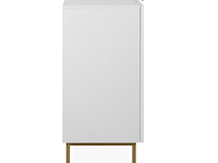 Dressoir edith-wit/goud - afbeelding 4 van  7