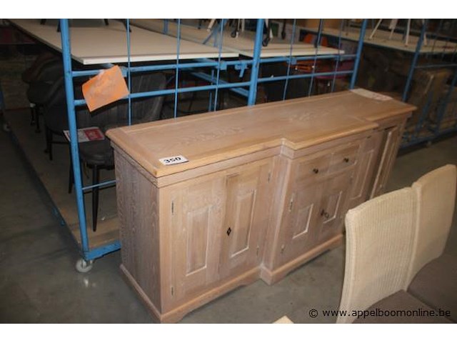 Dressoir eik natuur - afbeelding 1 van  3