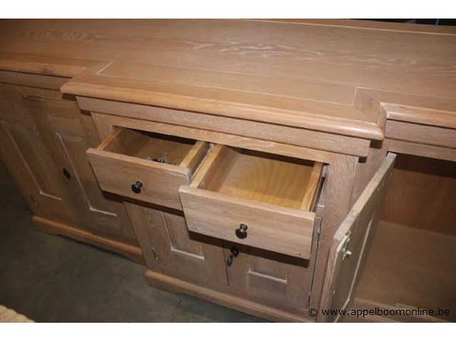 Dressoir eik natuur - afbeelding 3 van  3