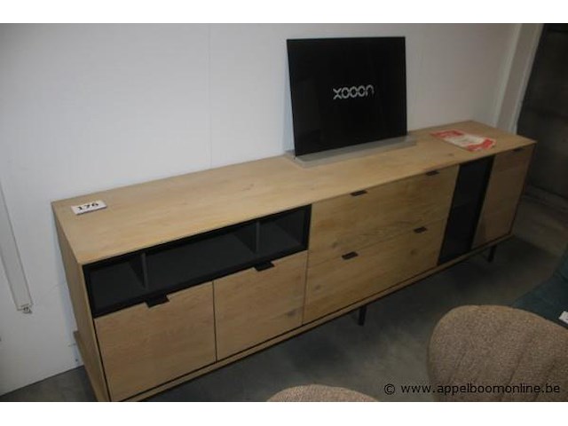 Dressoir elements+ platform 250cm - eik natuur fineer - afbeelding 1 van  3