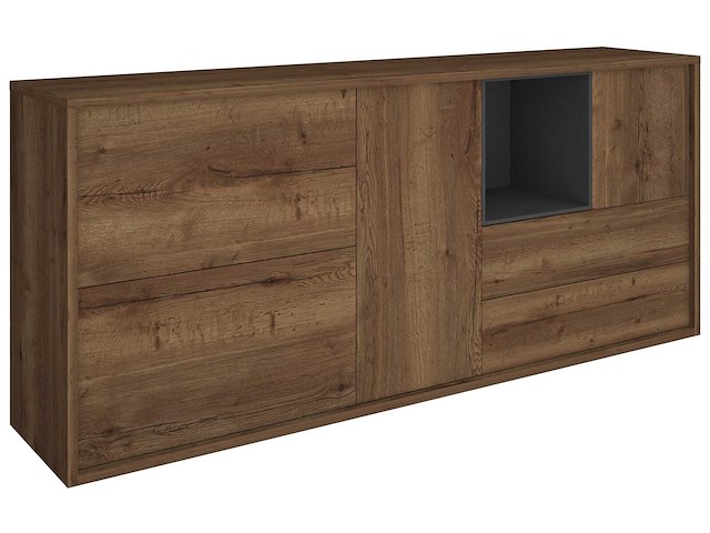 Dressoir frame- donkere eik - afbeelding 2 van  3