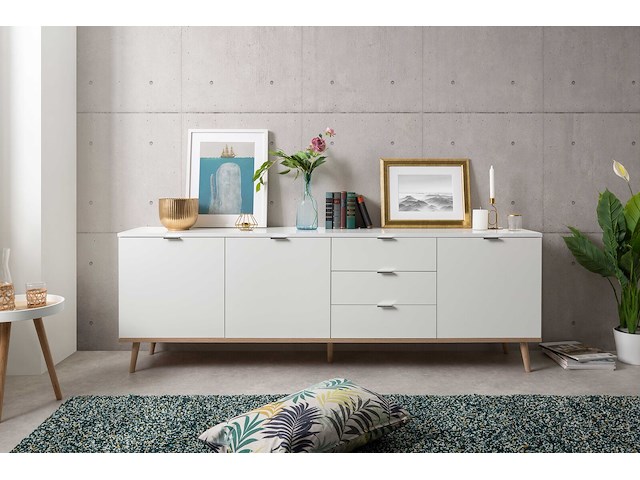 Dressoir göteborg 3 deuren & 3 laden - afbeelding 1 van  7