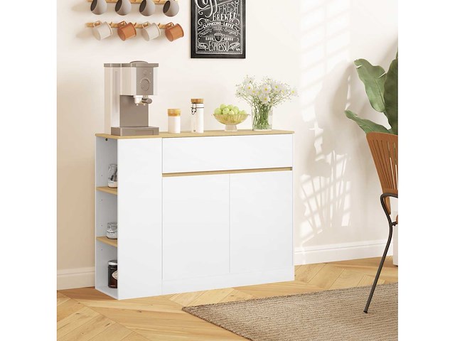 Dressoir, groot kastvak, 3 planken, lade - afbeelding 1 van  5
