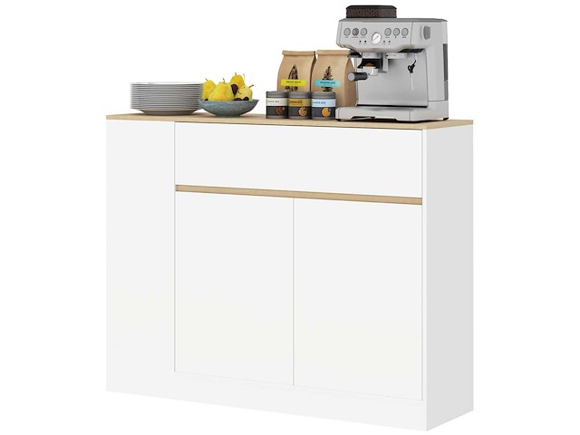 Dressoir, groot kastvak, 3 planken, lade - afbeelding 2 van  5