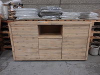 Dressoir in hout - afbeelding 1 van  6